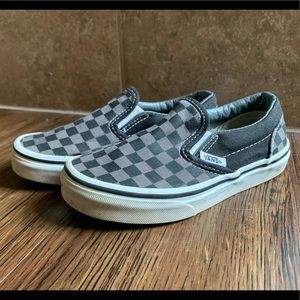 Classic Checkerboard Slip-on Shoes